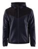 Afbeeldingen van BLÅKLÄDER Gebreid jack met softshell 5940 donker marineblauw/zwart M