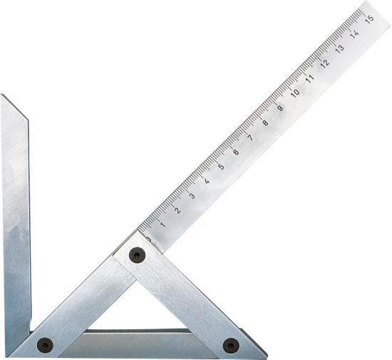 Afbeeldingen van FORUM Precisie-centreerwinkelhaak speciaal staal 200X150MM