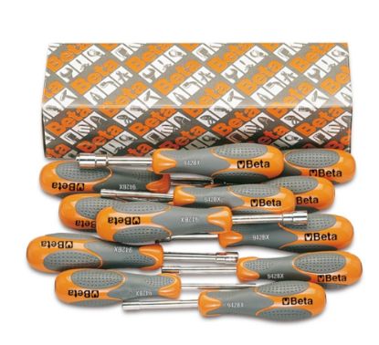 Afbeeldingen van BETA Dopschroevendraaierset kort 942BX/S12 12x
