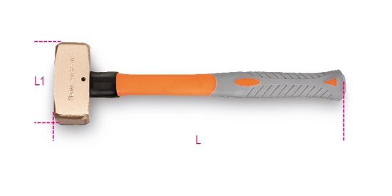 Afbeeldingen van BETA Moker vonkvrij 1380BA/PL 1500gr 400MM