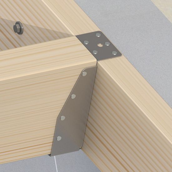 Afbeeldingen van GEBR. BODEGRAVEN Balkdrager GBS-LL RVS304