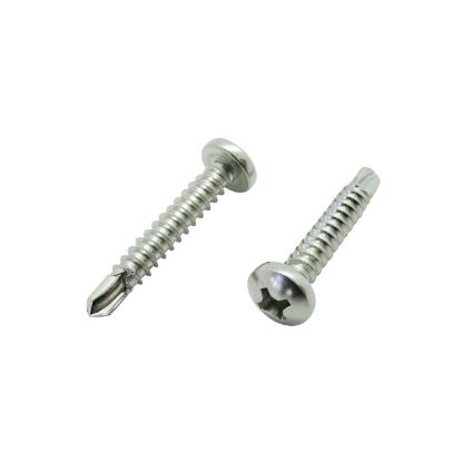 Afbeeldingen van Zelfborende plaatschroef met bolcilinderkop PH DIN7504N RVS A2 4,2X25MM