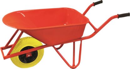 Afbeeldingen van KELFORT Rondneuskruiwagen QUAD staal versterkt 85L