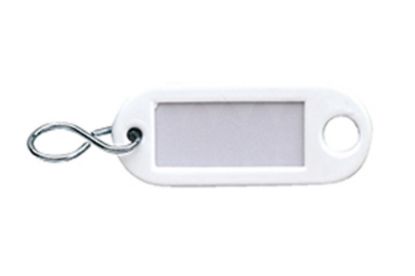 Afbeeldingen van DX Sleutellabel met ophangoog & S-haak