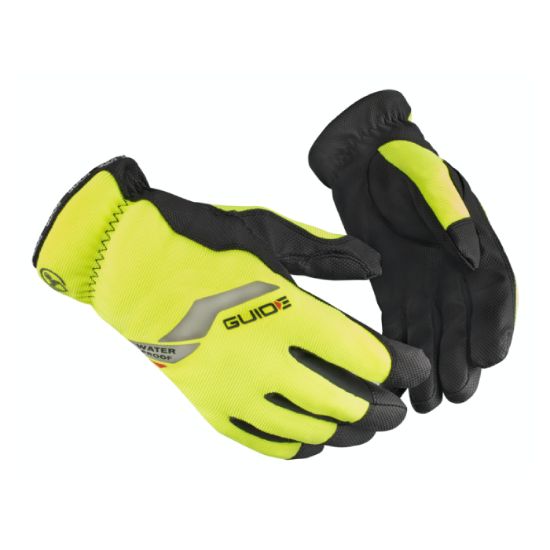 Afbeeldingen van GUIDE Winterhandschoen GTX synthetisch leer waterdicht Hi-Vis geel 5122W 8