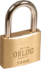 Afbeeldingen van OXLOC Cilinderhangslot EV messing laag 50MM KA5002
