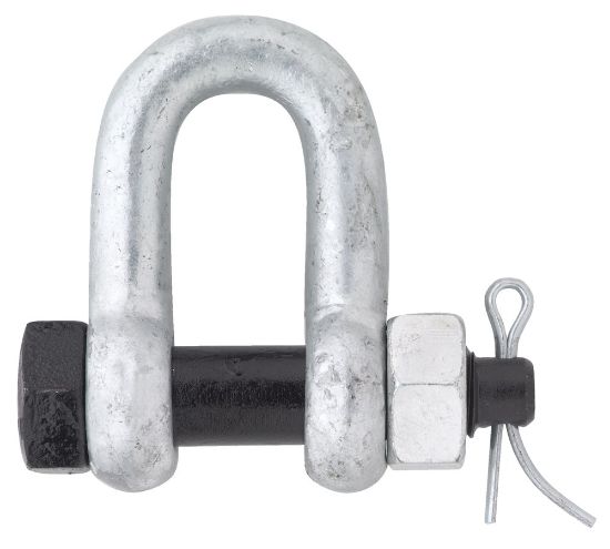 Afbeeldingen van DX D-sluiting moerbout Black-Pin TV 25ton beugel 45MM pin 50MM