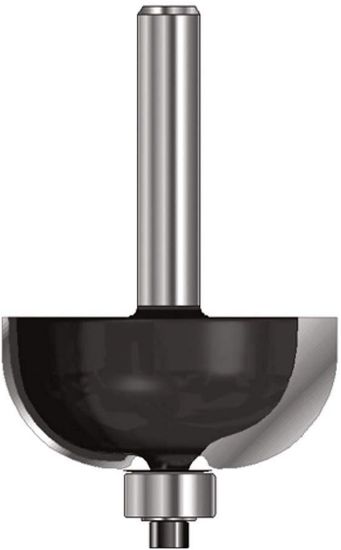 Afbeeldingen van ENT Holprofielfrees met lager HM R6,35 12X40MM