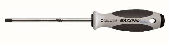 Afbeeldingen van WITTE Sleufschroevendraaier MAXXPRO RVS 0,5X3,0X75MM