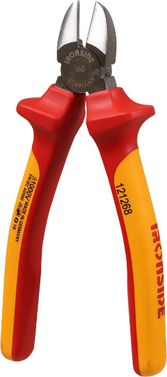 Afbeeldingen van IRONSIDE Zijsnijtang VDE 2-componenten 160MM