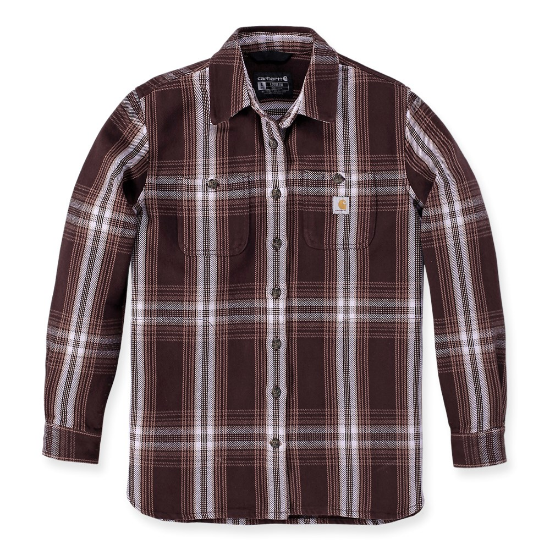 Afbeeldingen van CARHARTT Overhemd twill geruit dames 105991 lavender L