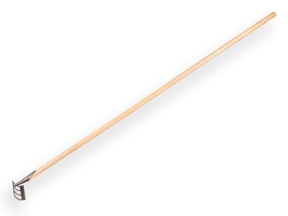 Afbeeldingen van Schoffelhark smal 12CM essen steel 170CM