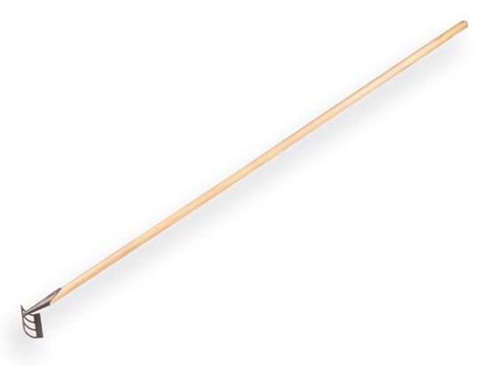 Afbeeldingen van Schoffelhark smal 12CM essen steel 170CM