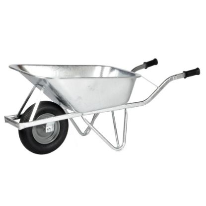 Afbeeldingen van MATADOR Kruiwagen 110-RH rechthoekige bak 100L met 4-ply band