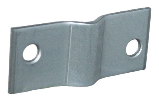 Afbeeldingen van GEBR. BODEGRAVEN Gaaspaneelklem ZM t.b.v. 5MM gaas 50X20MM 2MM