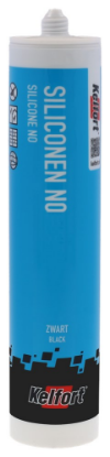 Afbeeldingen van KELFORT Siliconenkit zwart 310ML