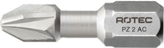 Afbeeldingen van ROTEC Torsionbit ¼" PRO PZ1 25MM C6,3 RVS 10x