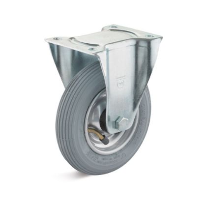 Afbeeldingen van TORWEGGE Bokwiel luchtband met plaat LRS1 185X45MM h=210MM 50kg