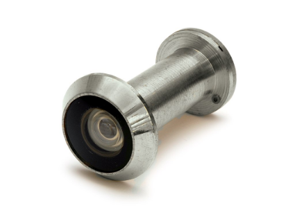 Afbeeldingen van Deurspion 200° Me chroom 14MM 35-55MM 30min