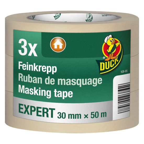 Afbeeldingen van DUCK Masking tape expert 30MM 50M 3x