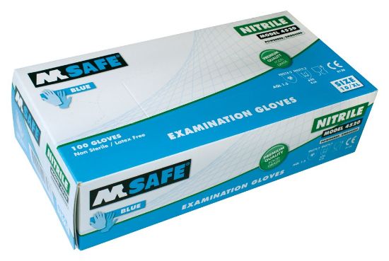 Afbeeldingen van OXXA Handschoen Nitri-Comfort 44-520 blauw 9 100x