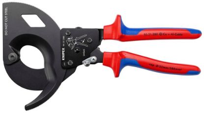Afbeeldingen van KNIPEX Kabelschaar ratel 9531280 380MM² / 52MM
