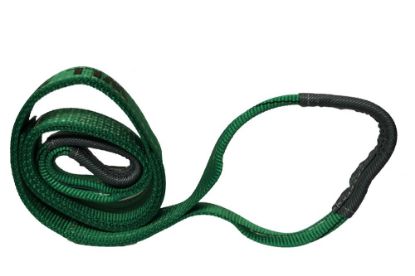 Afbeeldingen van ELLERsling Hijsband groen 60MM 1,5M 2ton