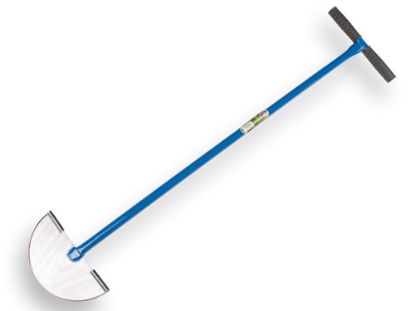 Afbeeldingen van ATLAS Gesmede graskantsteker met metalen steel en opstapjes