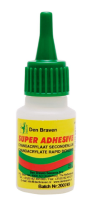 Afbeeldingen van ZWALUW Superlijm Super Adhesive transparant 20g