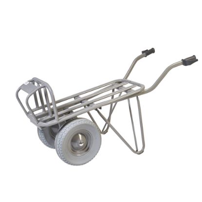 Afbeeldingen van MATADOR Steenkruiwagen UNIPRO 230-CT WB 2WI 60 steens met 2 extra brede lekvrije banden