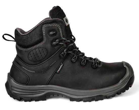 Afbeeldingen van TOWORKFOR Werkschoen hoog Hiker Black S3 zwart 47