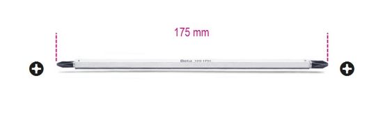 Afbeeldingen van BETA Schroevendraaier kling PH1-2 1281PH 1-2