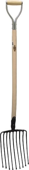 Afbeeldingen van KELFORT Puinvork 9-tands met essen steel en D-greep