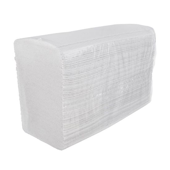 Afbeeldingen van Handdoekenpak 2-laags recycled M-vouw 22X36CM