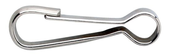 Afbeeldingen van Simplexhaak DIN5287 vernikkeld 25MM