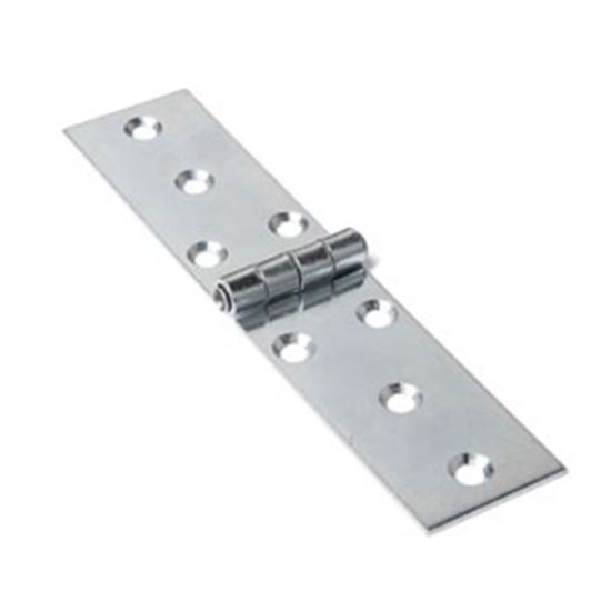 Afbeeldingen van Klepscharnier VZ vaste stalen pen 22X60MM