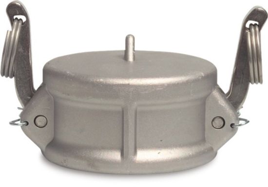 Afbeeldingen van Blindkoppeling aluminium M-deel Camlock DC 1" 16bar