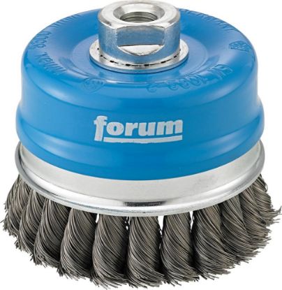 Afbeeldingen van FORUM Komborstel getordeerd staaldraad M14 100X0,35MM