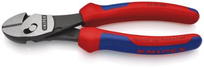 Afbeeldingen van KNIPEX Zijsnijtang TwinForce 7371180BK 180MM