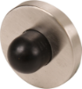 Afbeeldingen van OXLOC Deurbuffer RVS wand rond met nippel 52X30MM
