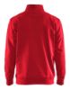 Afbeeldingen van BLÅKLÄDER Sweatshirt bi-colour met halve rits 3353 rood/zwart XL