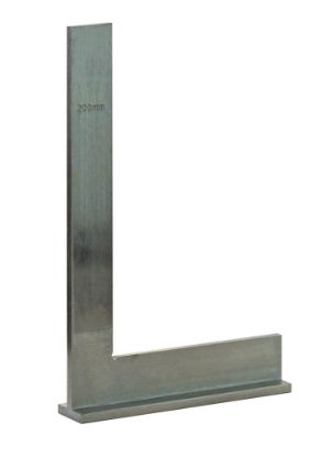 Afbeeldingen van Smidse winkelhaak 300x180mm met aanslag