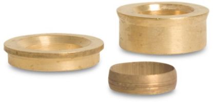 Afbeeldingen van Verloopstuk messing 12X10MM spie/knel