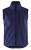 Afbeeldingen van BLÅKLÄDER Softshell bodywarmer 8170 marineblauw XS