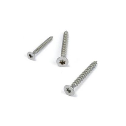 Afbeeldingen van WINTECH spaanplaatschroef platkop PZ RVS A2 4,5X45MM