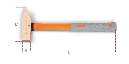 Afbeeldingen van BETA Bankhamer vonkvrij 1370BA/PL 1000g 340MM
