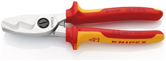 Afbeeldingen van KNIPEX Kabelschaar 9516200 dubbel 70MM² / 20MM
