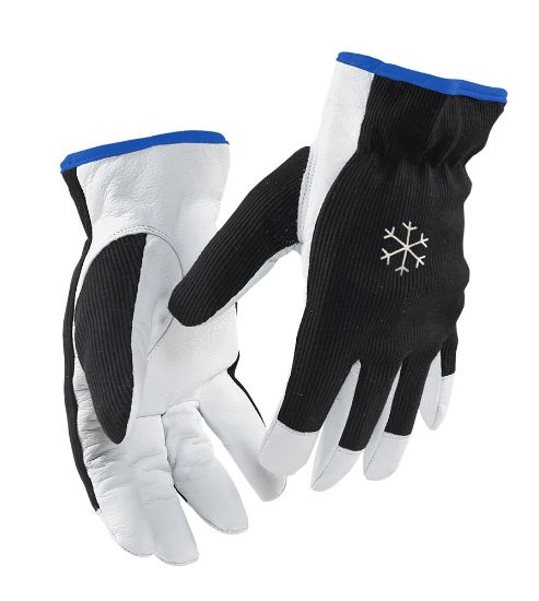 Afbeeldingen van BLÅKLÄDER Werkhandschoen gevoerd 2286 zwart/wit 6