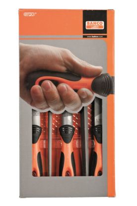 Afbeeldingen van BAHCO Vijlenset halfzoet ½ronde rasp ERGO 200MM 5x