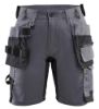 Afbeeldingen van BLÅKLÄDER Short dames met 2-weg stretch 7133 medium grijs C38